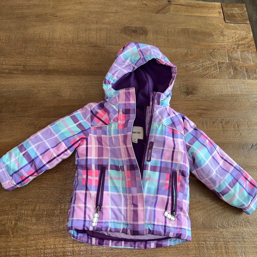 Cherokee Purple Snow Coat with removable Fleece Jacket
